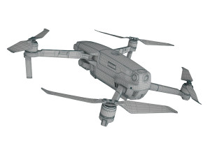 mavic 2 pro and mavic 2 zoom 3D मॉडल