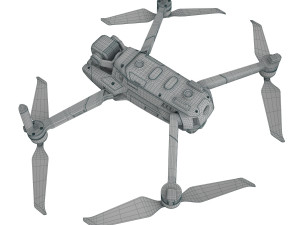 mavic 2 pro and mavic 2 zoom 3D मॉडल