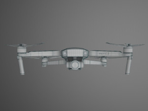 mavic 2 pro and mavic 2 zoom 3D मॉडल