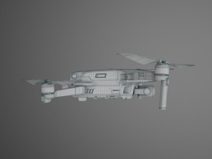 mavic 2 pro and mavic 2 zoom 3D मॉडल