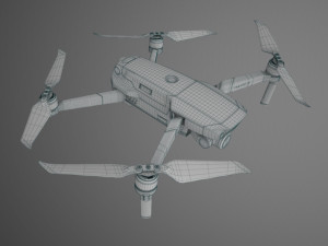 mavic 2 pro and mavic 2 zoom 3D मॉडल