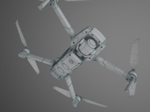 mavic 2 pro and mavic 2 zoom 3D मॉडल