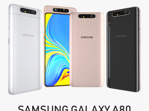samsung galaxy a80 3D Model