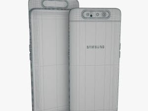 samsung galaxy a80 3D Модель