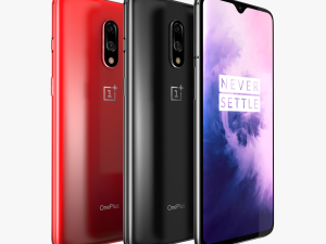 oneplus 7 mirror gray and red 3D Model