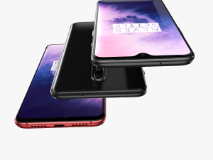 oneplus 7 mirror gray and red 3D Model