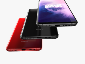 oneplus 7 mirror gray and red 3D Model