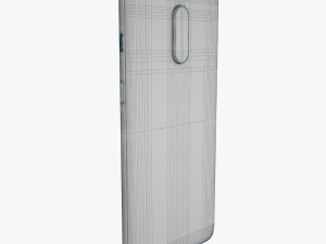 oneplus 7 mirror gray and red 3D Model