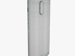oneplus 7 mirror gray and red 3D Model