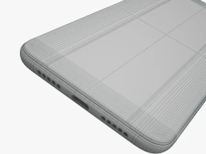 oneplus 7 mirror gray and red 3D Model