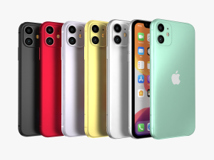 apple iphone 11 full color Modèle 3D