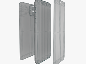 apple iphone 11 full color Modèle 3D