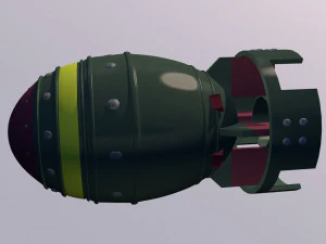 nukerocket Modello 3D