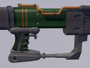 laserpistol 3D मॉडल