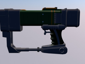 laserpistol Model 3D