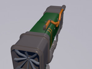 laserpistol Model 3D