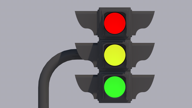 traffic light 3D मॉडल .c4d .max .obj .3ds .fbx .stl .blend 