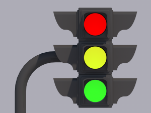 traffic light 3D मॉडल