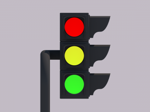 traffic light 3D मॉडल
