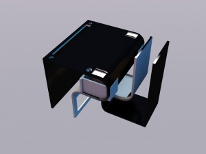 low poly table 3D Модель