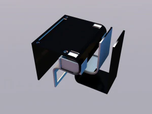 लो पॉली टेबल 3D मॉडल