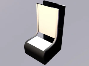 लो पॉली टेबल 3D मॉडल