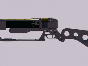 fallout 4 laser rifle 3D मॉडल