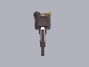 fallout 4 laser rifle 3D मॉडल