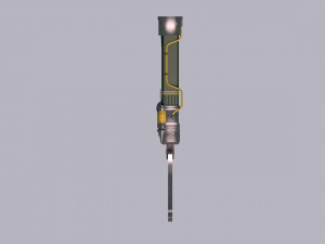 fallout 4 laser rifle 3D मॉडल