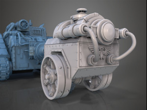 malcador infernus trailer Model Cetak 3D