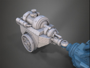 malcador infernus trailer 3D-Druckmodell