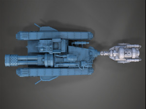 malcador infernus trailer 3D-Druckmodell