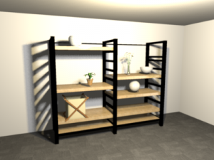 furniture vintage 3D मॉडल