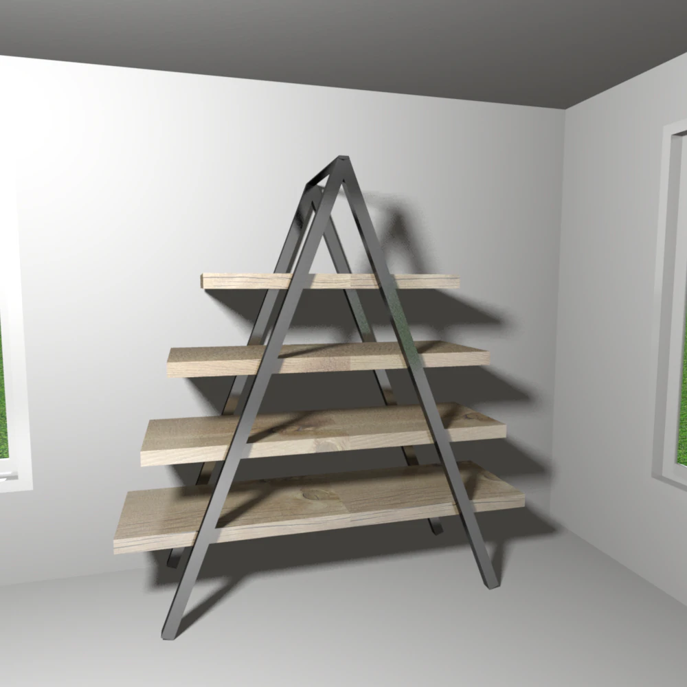 furniture vintage triangule 3D Model .c4d .max .obj .3ds .fbx .stl .blend 