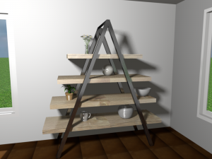 furniture vintage triangule 3D Model
