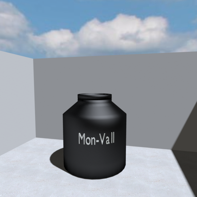 cistern Model 3D .c4d .max .obj .3ds .fbx .stl .blend 