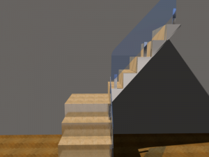 cristal staircase 3D मॉडल