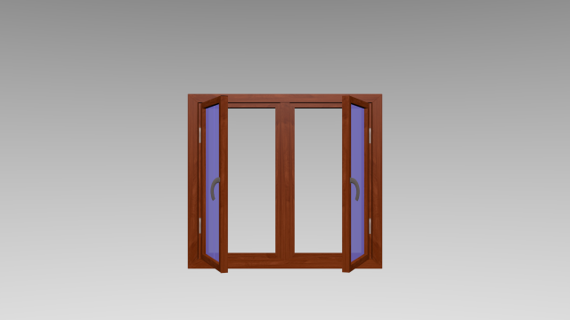 windows open and close 3D Модель .c4d .max .obj .3ds .fbx .stl .blend 