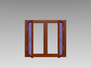 windows open and close 3D मॉडल
