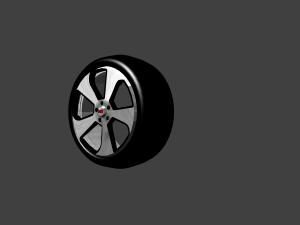 sport wheel 3D मॉडल