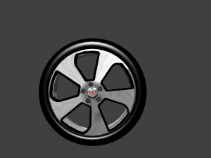 sport wheel 3D Model