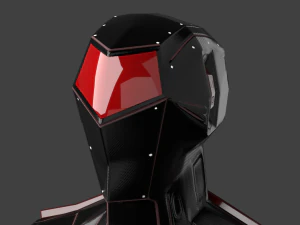personnage de robot extraterrestre Modèle 3D