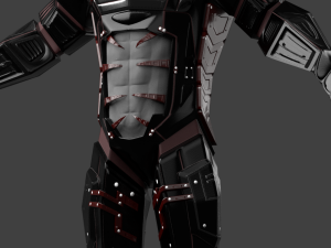 alien robot character 3D Model