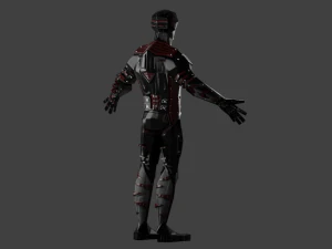 personnage de robot extraterrestre Modèle 3D