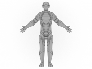 alien robot character 3D Model