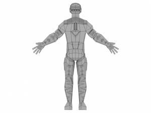 alien robot character 3D Model