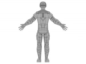 personnage de robot extraterrestre Modèle 3D