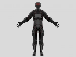 personnage de robot extraterrestre Modèle 3D