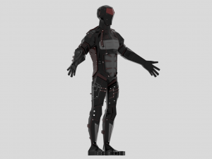 alien robot character 3D Model
