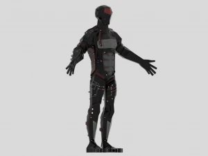 personnage de robot extraterrestre Modèle 3D